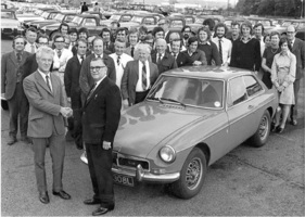 MG B GT (1966) - das von Pininfarina gestaltete Coupé