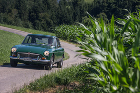 MG B GT (1970) - Langstrasse sind sein ideales Terrain