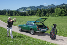 MG B GT (1970) - mit grossem Kofferraum ideal für Golfspieler