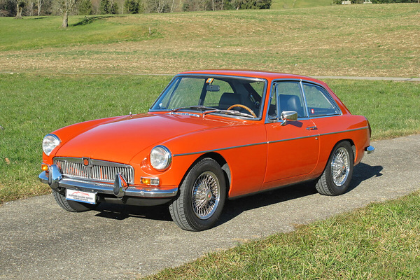Image: MG B GT (1974) - offered as lot 33 at the auction of the Oldtimer Gallery at the Swiss Classic World Lucerne on May 28, 2022