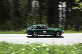 MG B GT V8 Sebring (1975) - Teilnehmer bei der Lenzerheide Motor Classics 2013