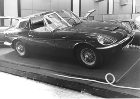 MG B Gemini (1966) - von Coune gebautes Coupé de Ville auf Basis des MG B - gesehen am Autosalon von Brüssel