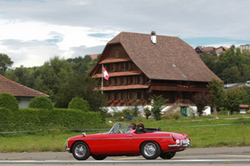 MG B Roadster (1970) - an der OCC Jungfrau Rallye 2020