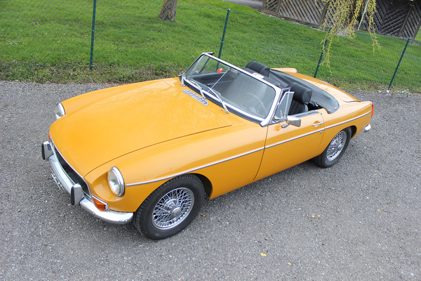 MG B Roadster (1970) - vorgesehen für die Versteigerung der Oldtimer Galerie in Toffen am 26. April 2014