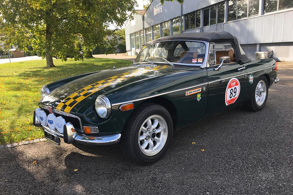 MG B Roadster (1973) - als Lot 10 an der Versteigerung der Oldtimer Galerie in Toffen am 19. Oktober 2019