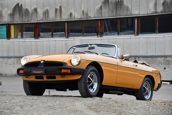 Bild: MG B Roadster (1976) - gemeldet als Lot 186 für Versteigerung der Oldtimer Galerie Toffen vom 27. März 2021