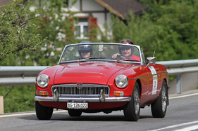 MG C (1968) - am Kerenzerberg Revival 2015