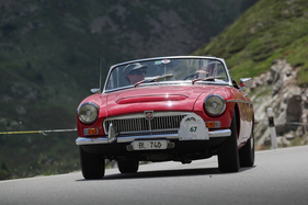 MG C Convertible (1968) - Stelvio Rally - British Classic Car Meeting 2019