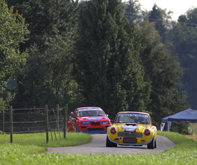 MG C GV V8 von 1970 - Oldtimerclassic Hittnau 2014