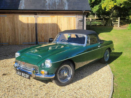 MG C Roadster (1968) - als Lot 737 angeboten anlässlich Silverstone Auctions “NEC Classic Motor Show Sale" am 12. November 2022