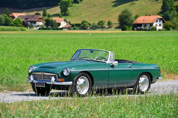 Bild MG C Roadster (1969) - als Lot 156 an der Versteigerung der Oldtimer Galerie Toffen am 15. Oktober 2022