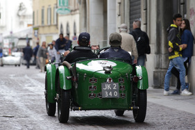 MG C-Type (1932) an der Mille Miglia 2013