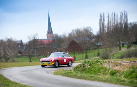 MG CGT (1967) an der Poppy Rally 2015