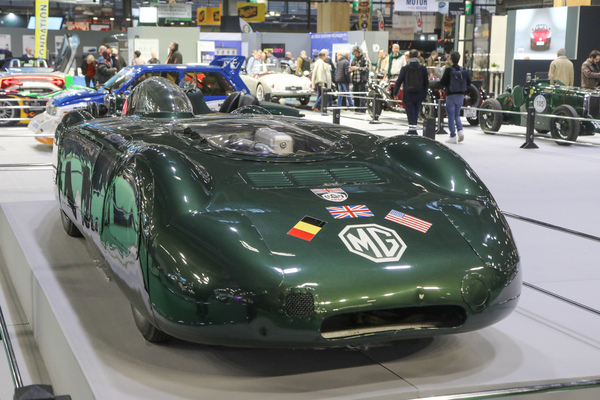 MG EX 135 (1934) - erreichte 326 km/h Spitzengeschwindigkeit - Sonderschau 100 Jahre MG - Rétromobile Paris 2024