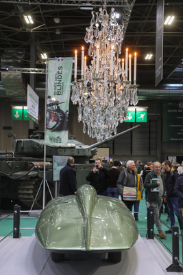 MG EX 181 (1957) - Heckansicht - Sonderschau 100 Jahre MG - Rétromobile Paris 2024