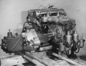 MG EX 181 (1957) - MG aufgeladener Twin-Cam Rekord-Motor