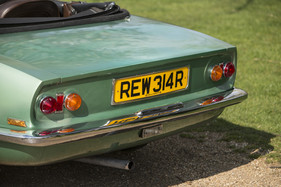 MG EX234 Prototyp (1965) - Heckgestaltung mit Reminiszenzen an den Fiat Dino Spider