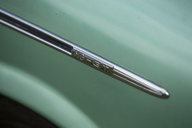 MG EX234 Prototyp (1965) - Zierstreifen mit Beschriftung auf der rechten Flanke