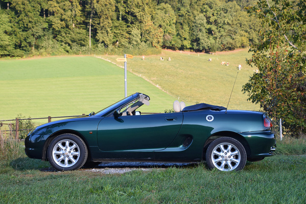 MG F 1.8 MPI (2000) - als Lot 37A an der Versteigerung der Oldtimer Galerie Toffen am 20. Oktoberl 2018