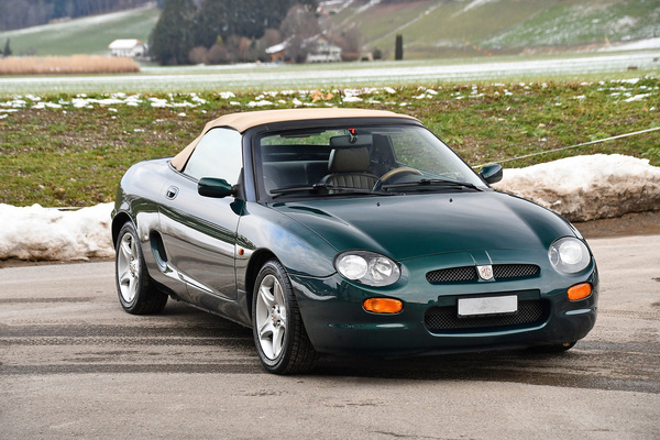 Bild: MG F 1.8i (1998) - als Lot 105 angeboten an der Frühlingsversteigerung der Oldtimer Galerie Toffen am 25. März 2023