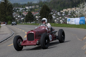 MG K1 Kompressor (1931) - im Feld der Vorkriegsrennwagen am GP Mutschellen 2012