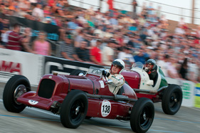 MG K1 Monoposto (1931) - in der offenen Rennbahn von Oerlikon - Indianapolis in Oerlikon 2012