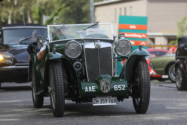 MG K3 (1933) - bei der Abfahrt - 6. Lägern Classic 2023