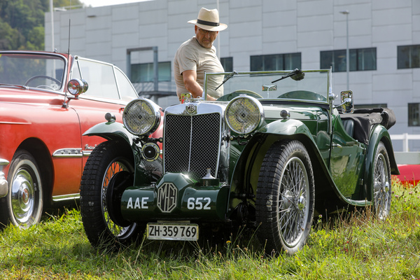 MG K3 (1933) - mit Kompressor, Wilson-Vorwählgetriebe und Reihensechszylinder - 6. Lägern Classic 2023