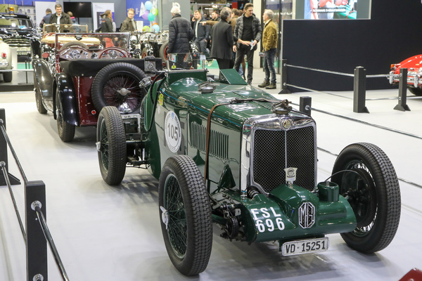 MG K3 (1934) - K3026 ist einer der 33 gebauten K3 - Sonderschau 100 Jahre MG - Rétromobile Paris 2024