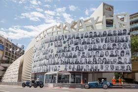 MG K3 von 1934 vor Bugatti T35 aus dem Jahr 1928 - Monaco Grand Prix Historique 2016