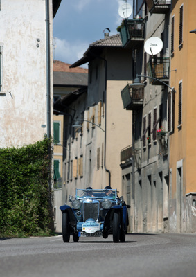 MG L-Type Magna (1933) - ADAC Trentino Classic 2013 - Oldtimer-Wanderung um den Autozug-Pokal
