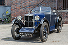 Bild: MG M-Type (1930) – Ecurie Anges Bleus im Boxenstop Tübingen 2025