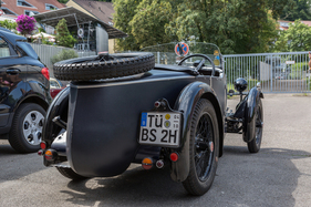 MG M-Type (1930) Mit Bootsheck – Ecurie Anges Bleus im Boxenstop Tübingen 2025