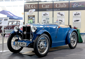 MG M Type Midget (1930) - kompakter und schneller Sportwagen - an der Retro Classics Stuttgart 2013
