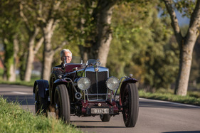 MG Magnette NE (1934) - den Kompressor sieht man von aussen nicht