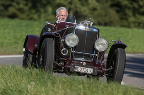 MG Magnette NE (1934) - wie einst Dobson an der TT MG Magnette NE (1934) - wie einst Dobson an der TT