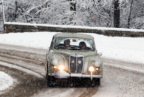 MG Magnette ZB (1957) - am Winter-RAID 2015 (1957)