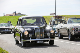 MG Magnette ZB (1958) - bei der Abfahrt - 8. Lägern Classic 2025 (1958)