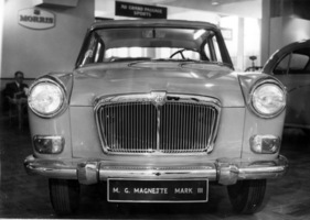 MG Magnette - italianisiert, Design von Pinin Farina - Genfer Autosmobilsalon 1959