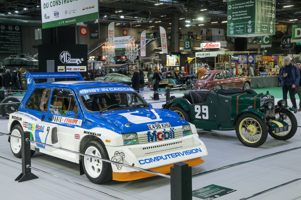 MG Metro 6R4 (1985) - Gruppe-B-Evolutionsfahrzeug - Sonderschau 100 Jahre MG - Rétromobile Paris 2024
