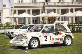MG Metro 6R4 (1986) - in der Sonderausstellung "Let it B" mit Gruppe B Rallye-Fahrzeugen an der Schloss Bensberg Classics 2015