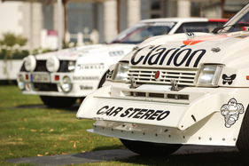 MG Metro 6R4 (1986) - in der Sonderausstellung "Let it B" mit Gruppe B Rallye-Fahrzeugen an der Schloss Bensberg Classics 2015