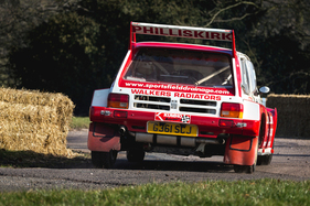 MG Metro 6R4 Group B - auf dem Life Rallye Stage an der Race Retro 2018