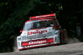 MG Metro Gruppe 4 (1986) in der Gruppe «40 Jahre Rallyeweltmeisterschaft» am Eifel Rallye Festival 2013