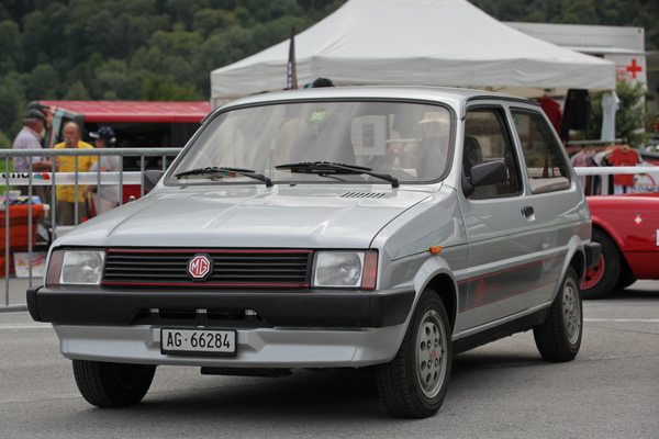 MG Metro - dieser Kleinwagen war durchaus ein Erfolg für British Leyland - British Car Meeting Mollis 2017