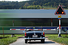MG Midget (1964) - auch vor dem sportlichen MG hat der öffentliche Verkehr Vorrang