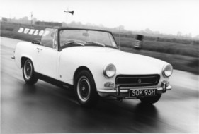 MG Midget (1971) - in Fahrt