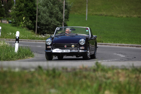 MG Midget Mk IV (1973) - auf der Rundfahrt - Oldtimer in Obwalden (O-iO) 2019