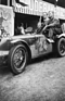 Image: MG Midget PB Special (1936) - Jacques Swaters (at the wheel) and Paul Frère (behind right) in Spa 1948