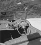 MG Midget Series TD (1950) - Dreispeichiges Lenkrad und Amaturenbrett